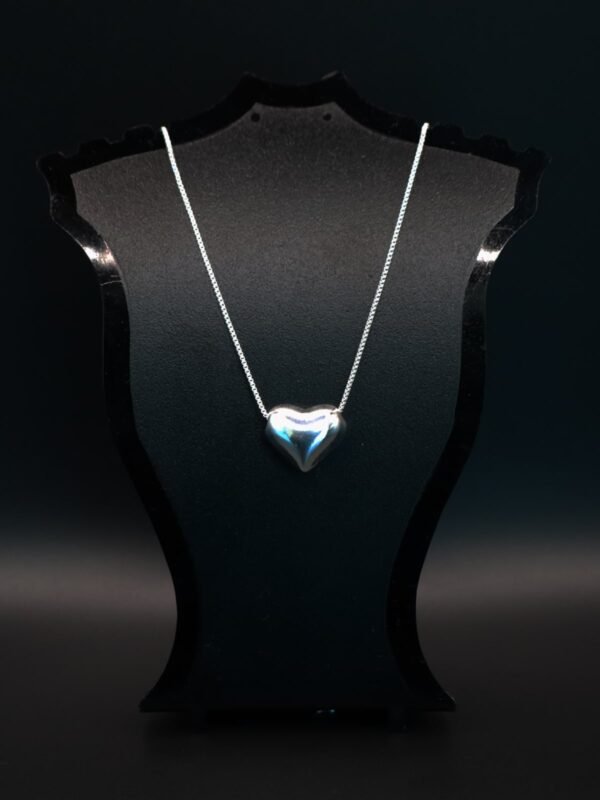 Luxury Heart-Shaped Necklace Pendant | 925 Sterling Silver Gentle Jewelry